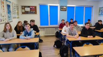 Szkolenie dla uczniów klas rolniczych w Zespole Szkół Niepublicznych w Gąsawie